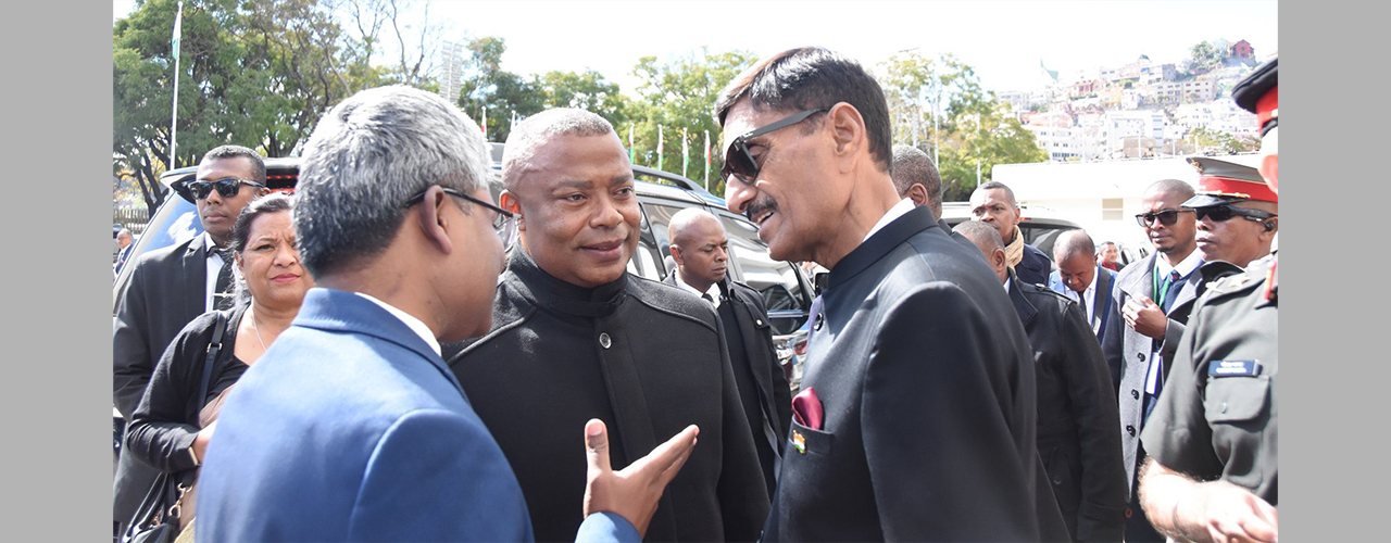   Visit Of Hon'able Raksha Rajya Mantri Antananarivo