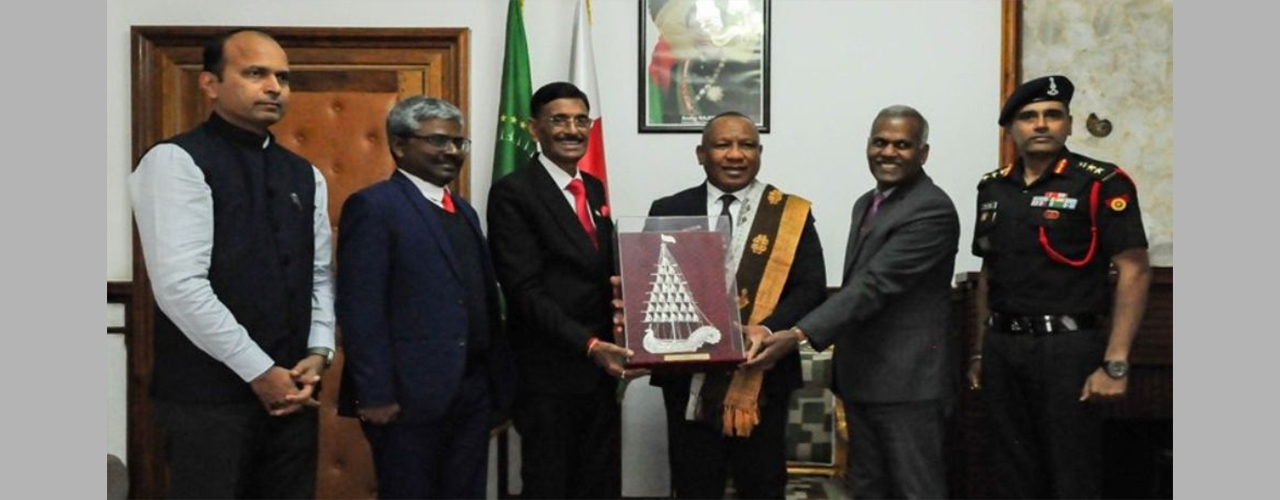 Visit Of Hon'able Raksha Rajya Mantri Antananarivo